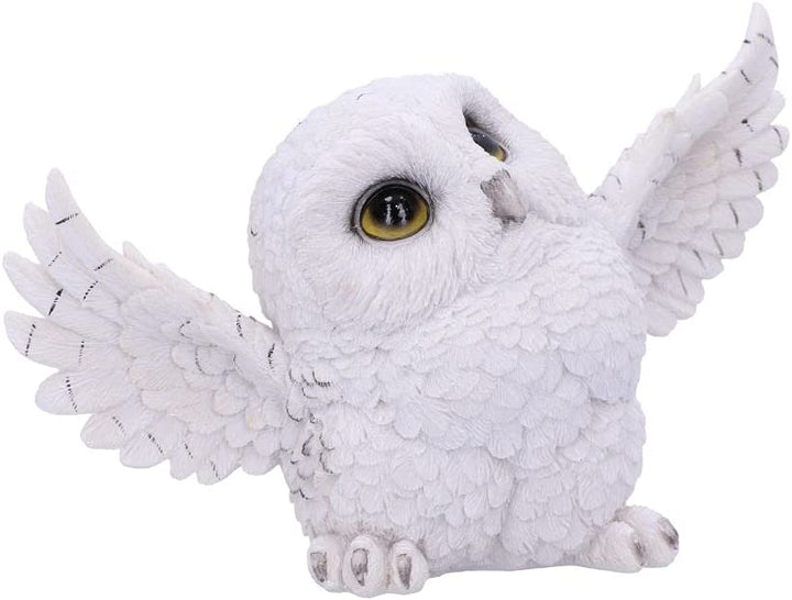 Nemesis Now Snowy Delight Owl Figurine 20.5cm, White