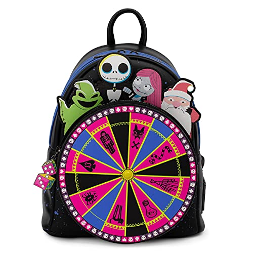 Loungefly NBC Oogie Boogie Wheel Mini Backpack, Multi, One Size,