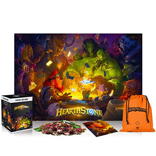 Hearthstone: Heroes of Warcraft | 1000 Piece Jigsaw Puzzle | includes Poster and