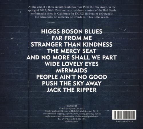 Live From KCRW - Nick Cave Nick Cave & the Bad Seeds  [Audio CD]