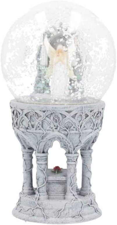 Nemesis Now Love Remains Snowglobe Anne Stokes 18.5cm, Resin, Glass, Water, Ivor