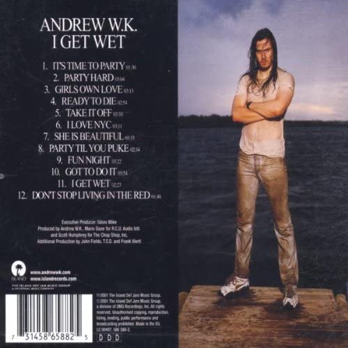 Andrew W.K. - I Get Wet [Audio CD]