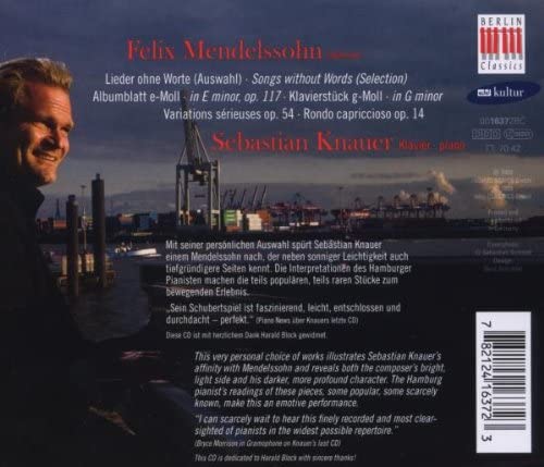 Pure Mendelssohn (Works for Piano) [Audio CD]