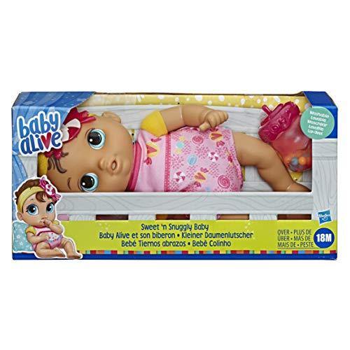 Baby Alive Sweet ‘n Snuggly Baby, Soft-Bodied Washable Doll - Yachew