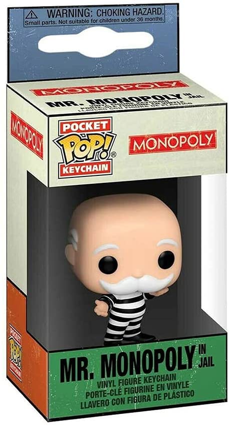 Monopoly Mr. Monopoly In de gevangenis Funko 51899 Pocket Pop!