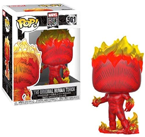 Marvel 80th Anniversary Antorcha Humana Funko 42653 Pop! Vinyl