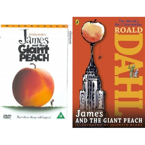 James and the Giant Peach Book and DVD Bundle