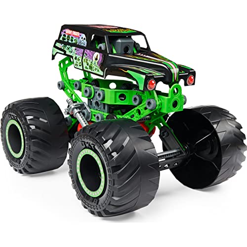 Meccano Junior, Official Monster Jam Grave Digger Monster Truck STEM Model Build