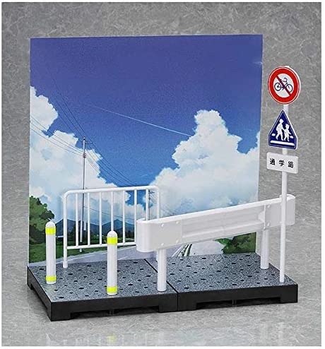 FigmaPlus School Route Diorama Display Set