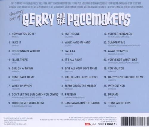 Gerry & The Pacemakers - The Very Best Of Gerry & Pacemakers (Repack) [Audio CD]