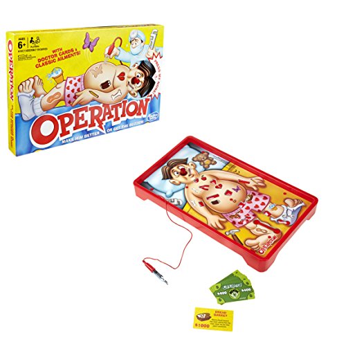 Hasbro Gaming Classic Operation Game Board Game (B2176348)