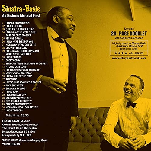 Frank Sinatra & Count Basie - Sinatra-Basie [Audio CD]