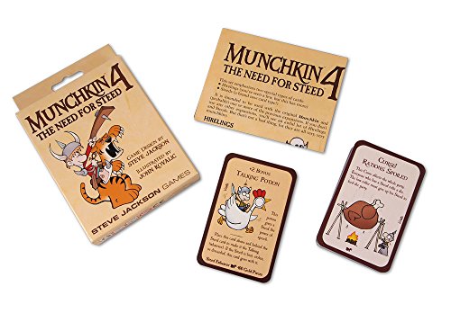 Steve Jackson Games Munchkin 4: The Need for Steed | Card Game