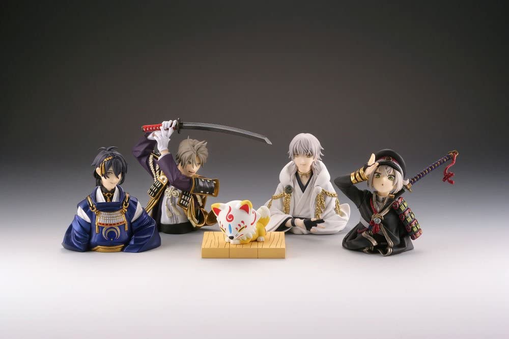 Kaiyodo 4537807081599 "Capsule Toukenranbu Online Bust State One Random Figure