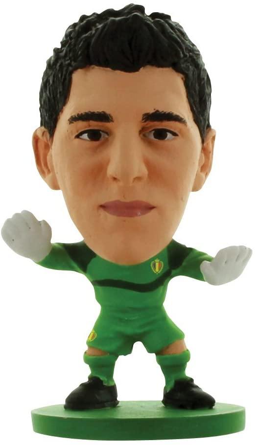 SoccerStarz Belgium International Figure Blister Pack Featuring Thibaut Courtois in Home Kit - Yachew