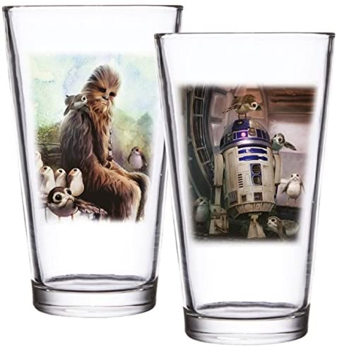 Funko SW05368 Star Wars EPVIII Los últimos Jedi Vaso de pintura Juego de 2 pájaros de la isla