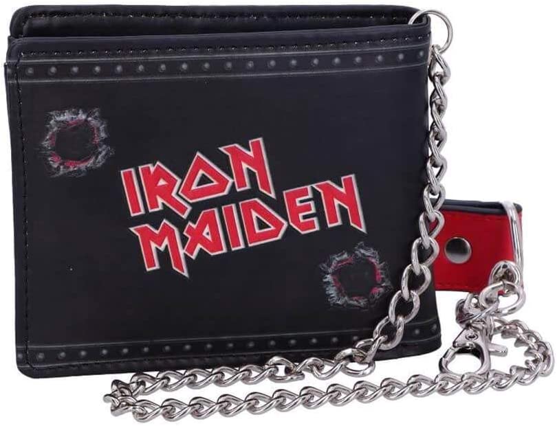 Nemesis Now Officially Licensed Iron Maiden Eddie Trooper Wallet, PU, Black, 11cm