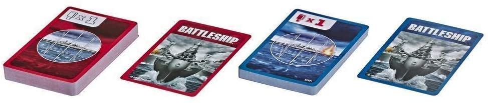 Hasbro Gaming E7971UC0 Jeu de cartes de voyage classique Battleship
