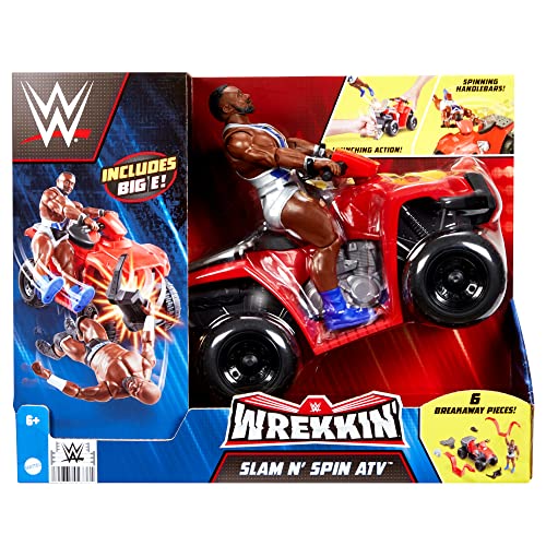 ?WWE Wrekkin Slam ‘N Spin ATV with Spinning Handlebars Action and Breakable Part