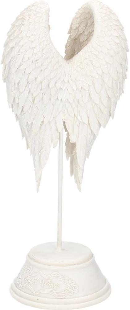 Nemesis Now B0720C4 Angel Wings Figurine 26cm White, Resin