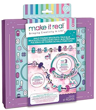 Make It Real 1721 Juegos de fabricación de joyas para niños, multicolor