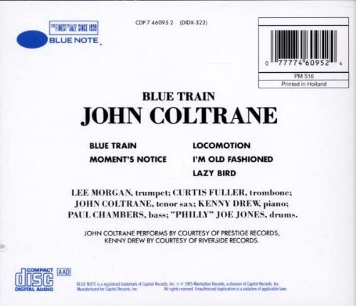 John Coltrane - Blue Train [Audio CD]