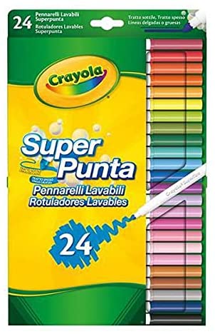 Crayola Supertips Washable - Pack of 24