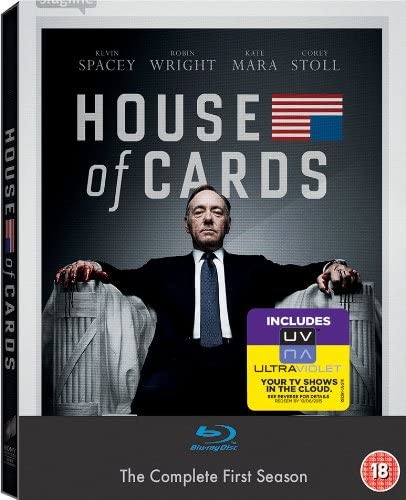 House of Cards - Season 1 UV Copy) [2013] [Region Free] - Drama [Blu-Ray]