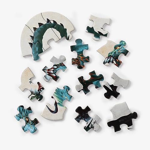 Dungeons & Dragons Mini Shaped Jigsaw Puzzle: The Demogorgon Edition: 102-Piece