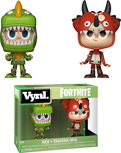 Fortnite Rex &amp; Tricera Ops 4" 2-Pack VYNL