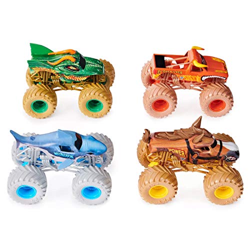 MonsterJam 4 Pack, Power Beasts