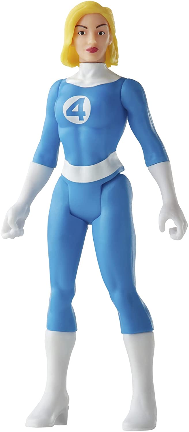 Hasbro Marvel Legends Series 3.75-inch Retro Collection Invisible Woman Action Figure Toy