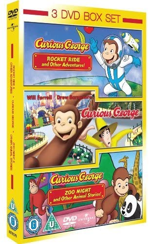 Curious George Vol 1/Vol 2/Curious George The Movie [DVD]