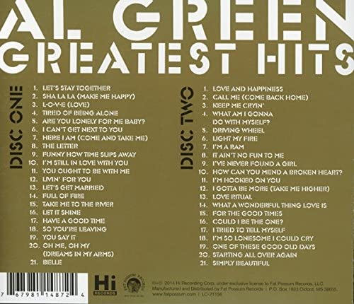 Greatest Hits: The Best of Al Green - Al Green  [Audio CD]