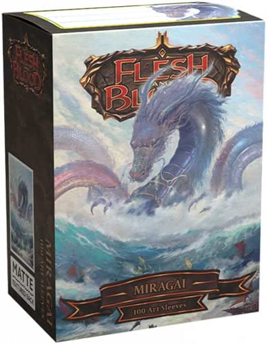 Dragon Shield Sleeves – Flesh and Blood: Miragai 100 CT - Smooth & Durable TCG Protection for Ages 14+