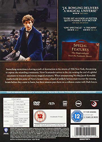 Fantastic Beasts and Where to Find Them  [2020]  - Fantasy/Adventure [DVD]