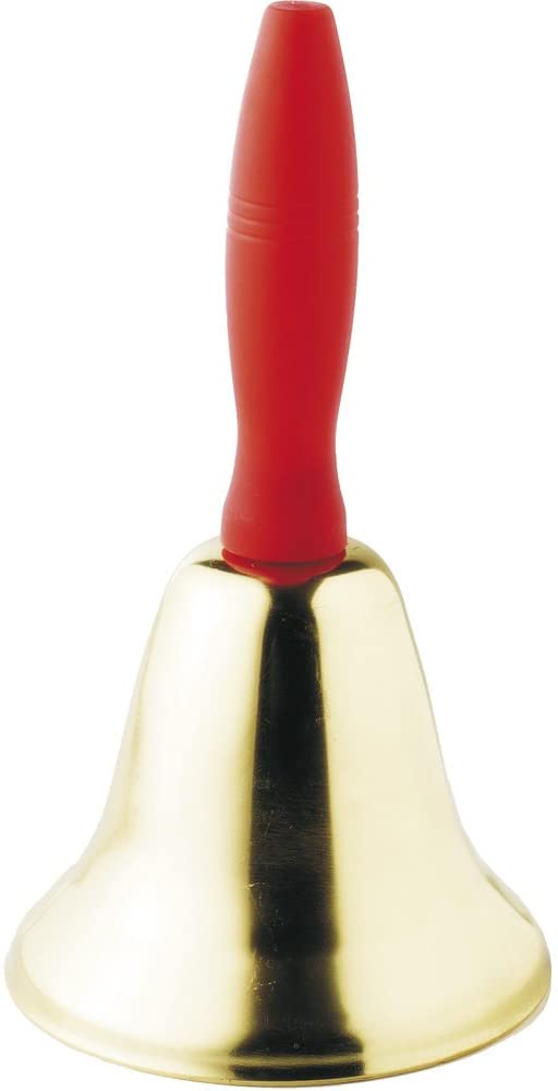 Smiffys 18 cm Christmas Bell - Gold