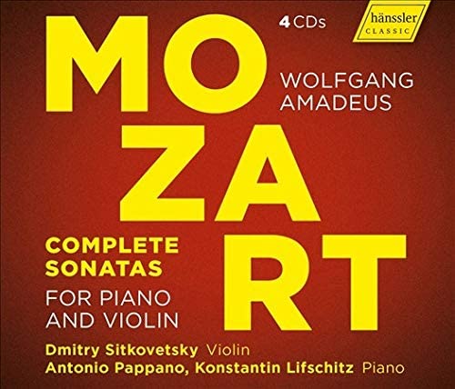 Wolfgang Amadeus Mozart: Complete Sonatas for Piano and Violin - [Audio CD]