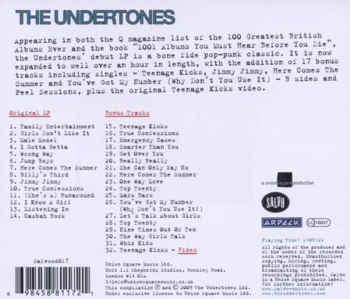 The Undertones [Audio CD]