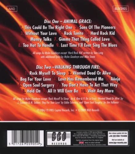 April Wine  - Animal Grace / Walking Through Fire [Audio CD]