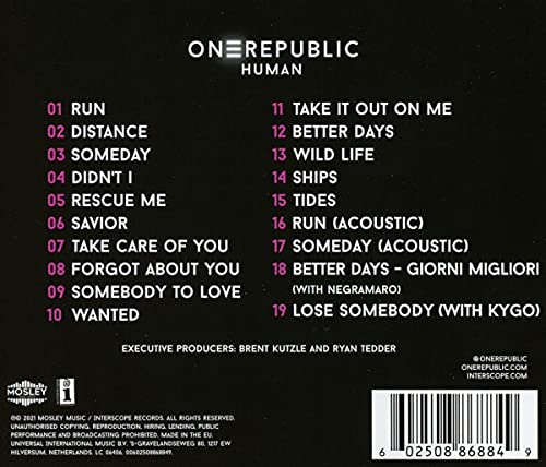 OneRepublic - Human -Deluxe/Digi- [Audio CD]