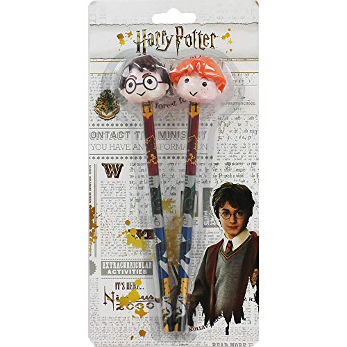 BSS Harry Potter Pencils with Eraser Topper 2-Packs Case (6) Stationery