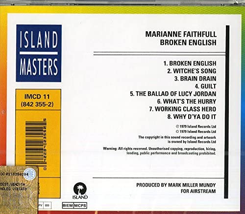 Broken English [Audio CD]