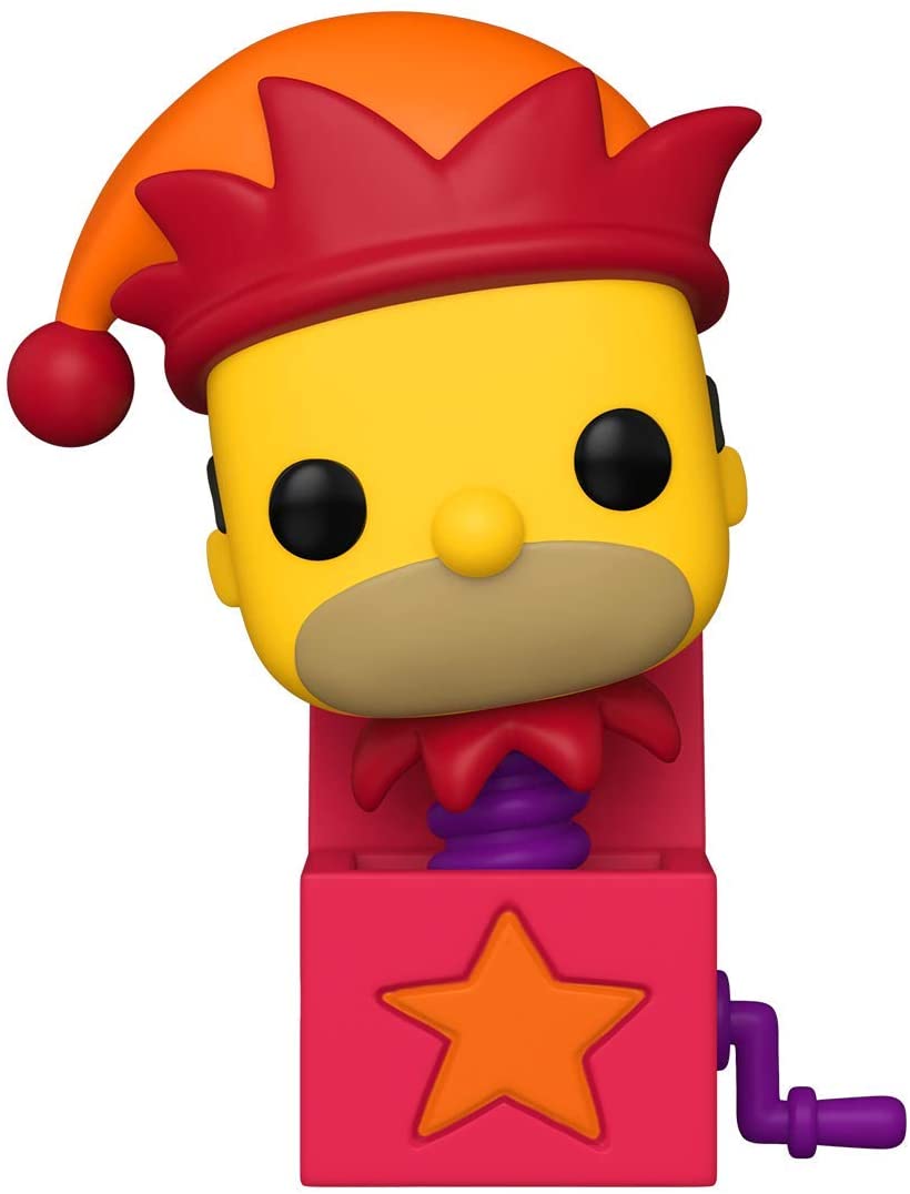 La casa-árbol del terror de Los Simpson Jack In The Box Homer Funko 50145 Pop. Vinilo n. ° 1031