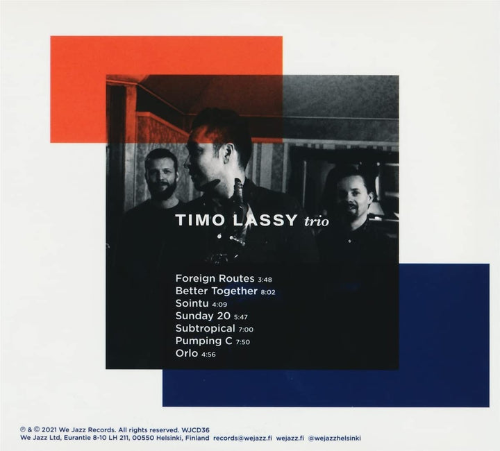 Timo Lassy - Trio [Audio CD]