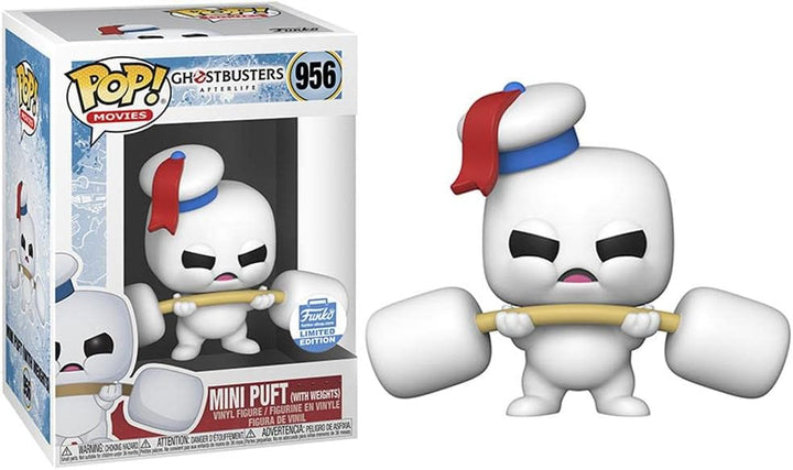 Funko POP! Movies: Ghostbusters: After-Mini Puft With Weights - Ghostbusters Afterlife