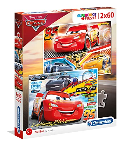 Clementoni CARS 3 PUZZEL 2X60 - VARIOUS