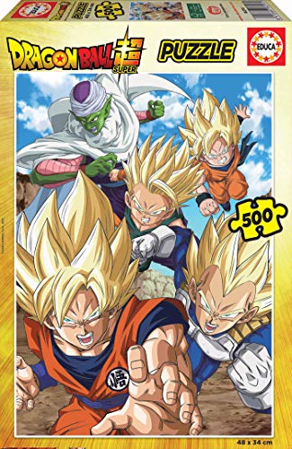 Educa Erase-500 Dragon Ball Puzzle, Assorted Colour (18216)