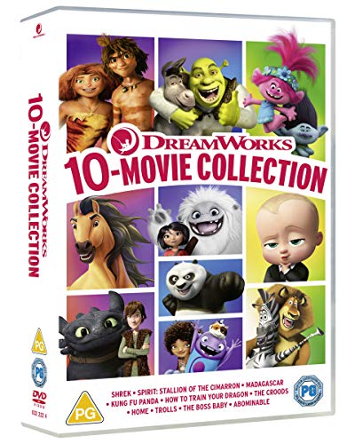 Dreamworks 10-Movie Collection [2020] - Comedy/Fantasy [DVD]