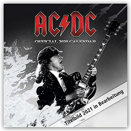 ACDC - Offizieller Kalender 2023 - 16-Monatskalender: Original Pyramid Kalender